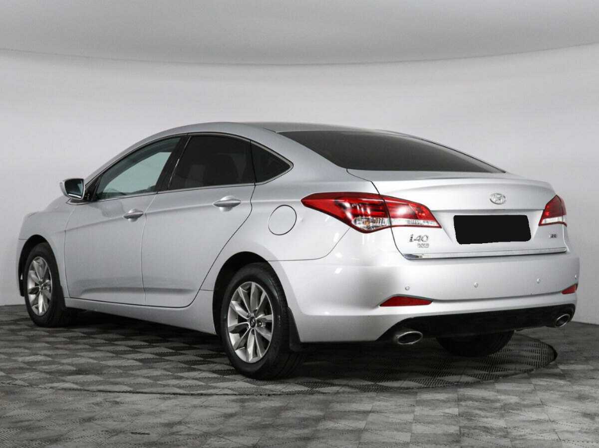 Hyundai i40, 2016 Фото №7