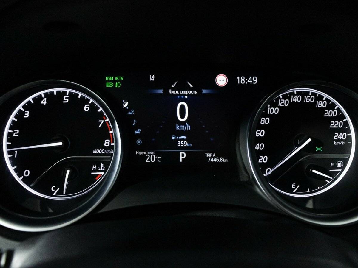 Toyota Camry VIII (XV70) Рестайлинг, 2021 Фото №11