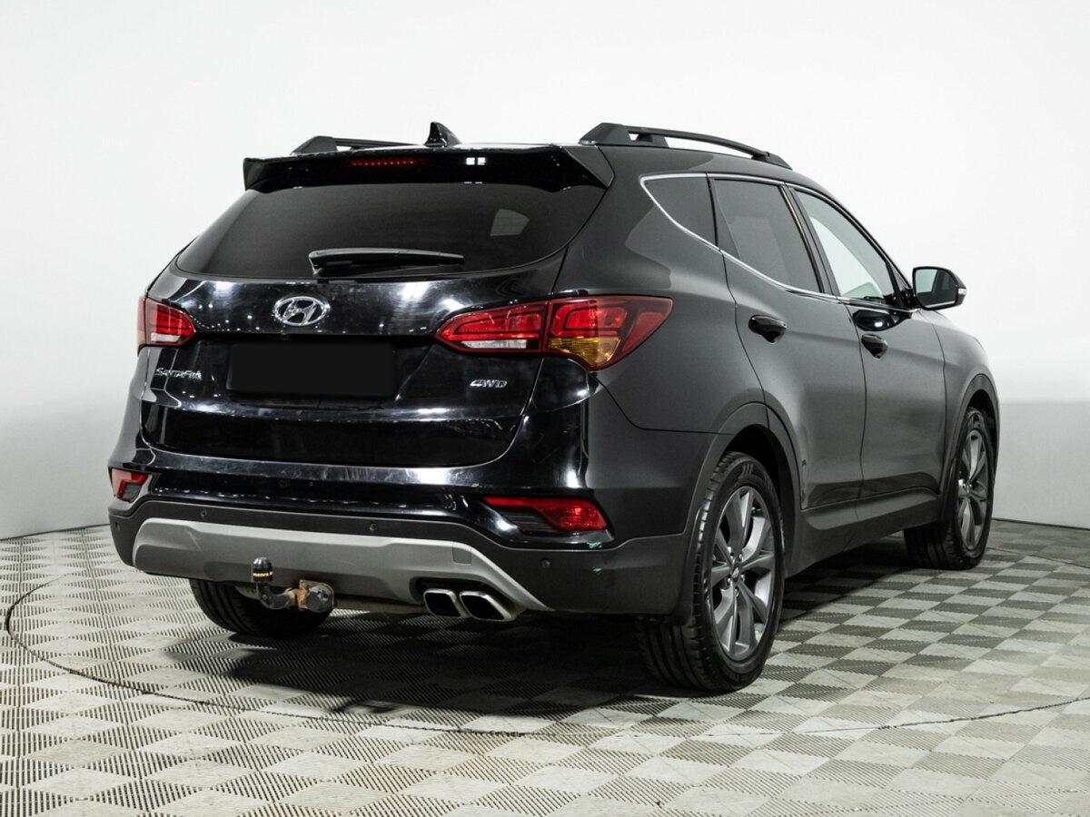 Hyundai Santa Fe III Рестайлинг, 2017 Фото №4