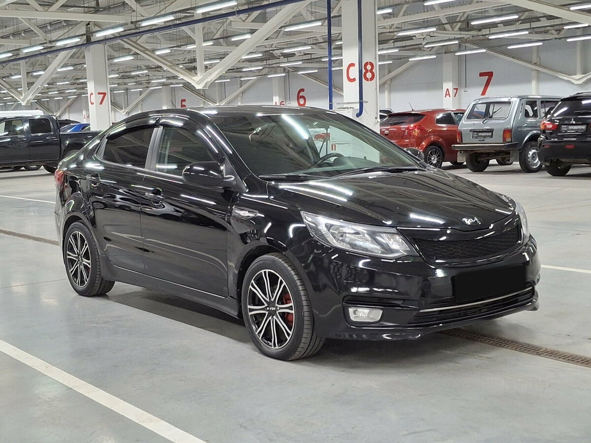 Kia Rio III Рестайлинг, 2016 Фото №3
