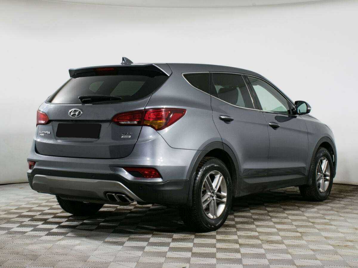 Hyundai Santa Fe, 2017 Фото №4
