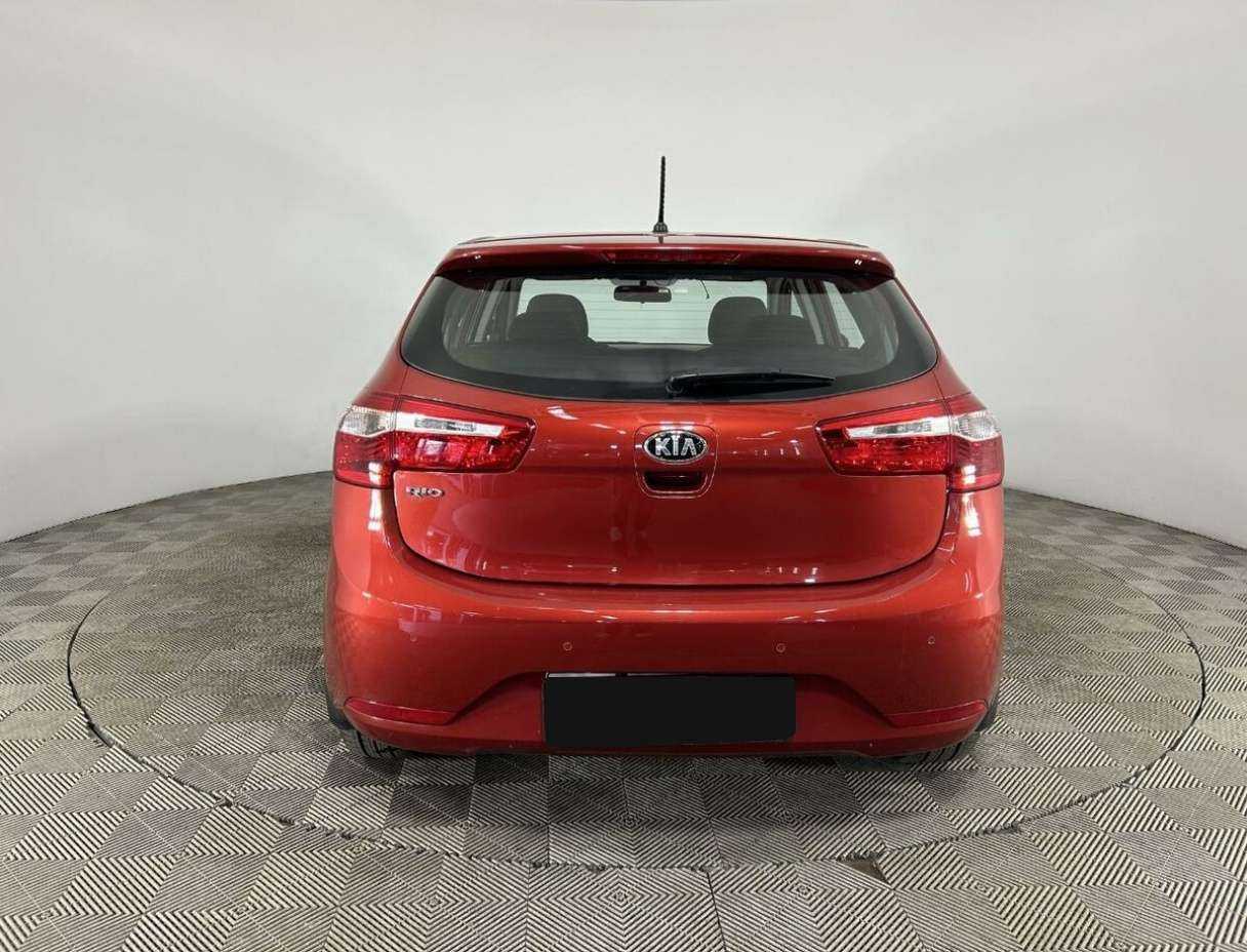 Kia Rio 4-speed, 2013 Фото №3