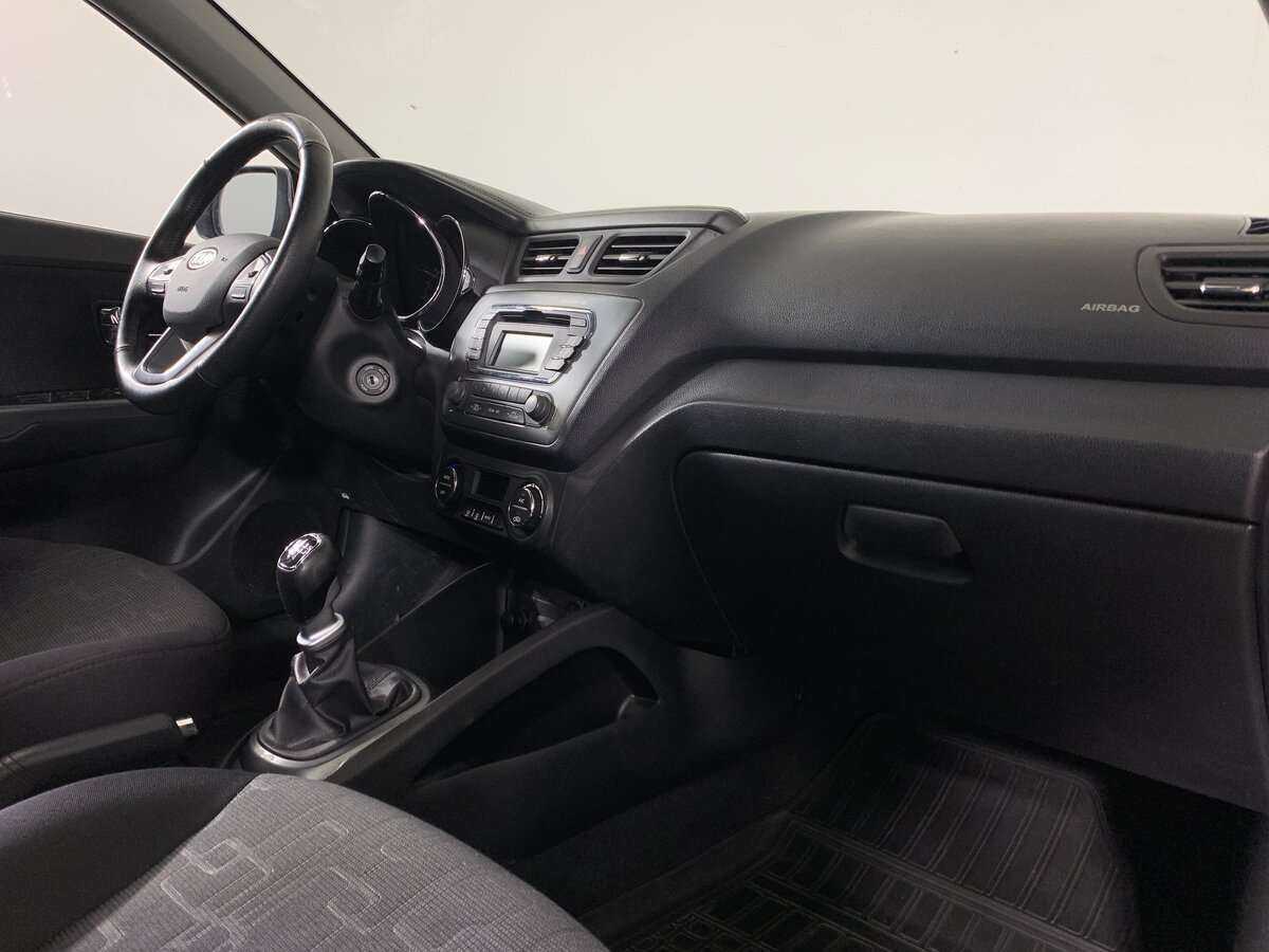 Kia Rio 5-speed, 2012 Фото №14
