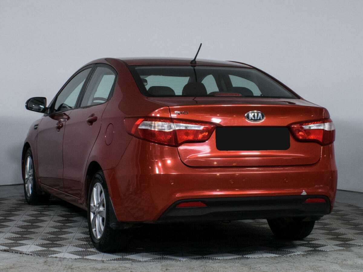 Kia Rio 5-speed, 2013 Фото №7