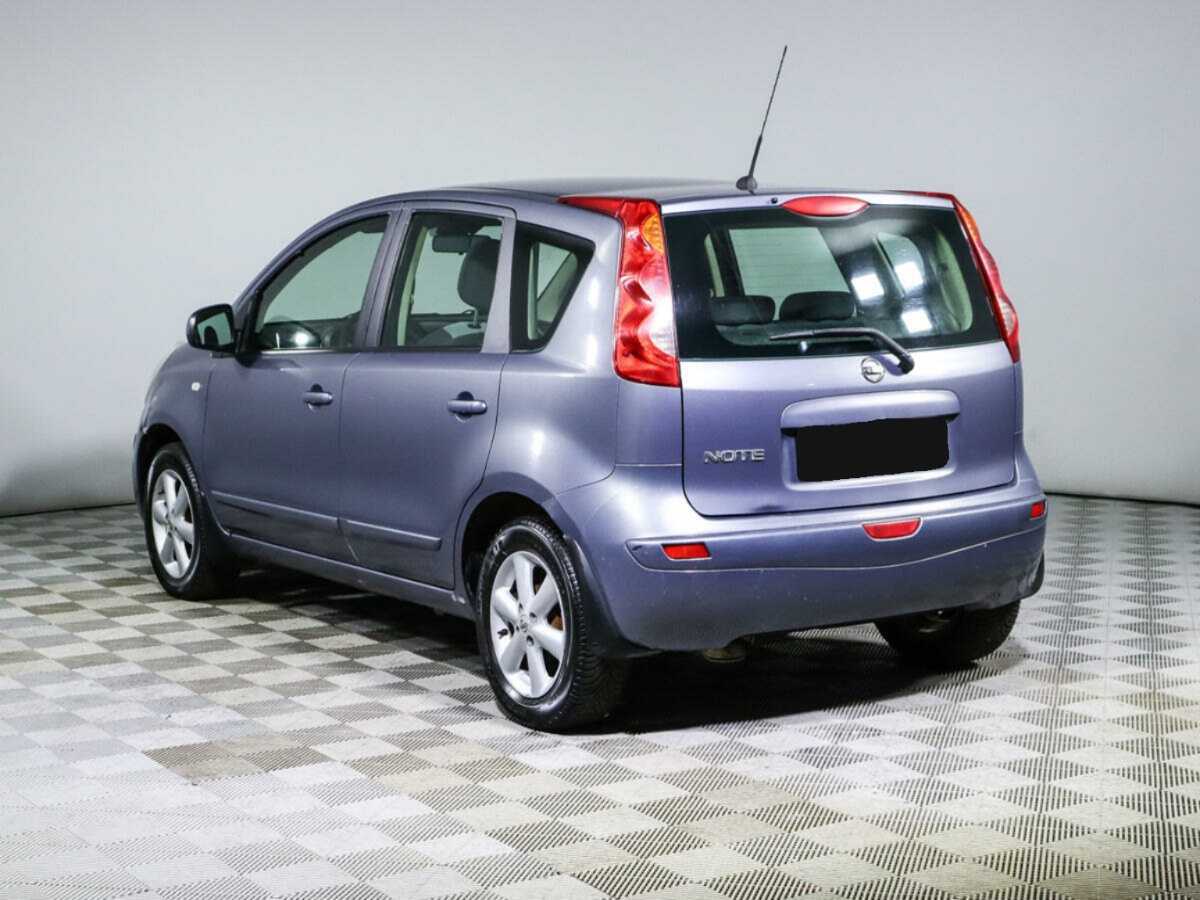 Nissan Note, 2007 Фото №7