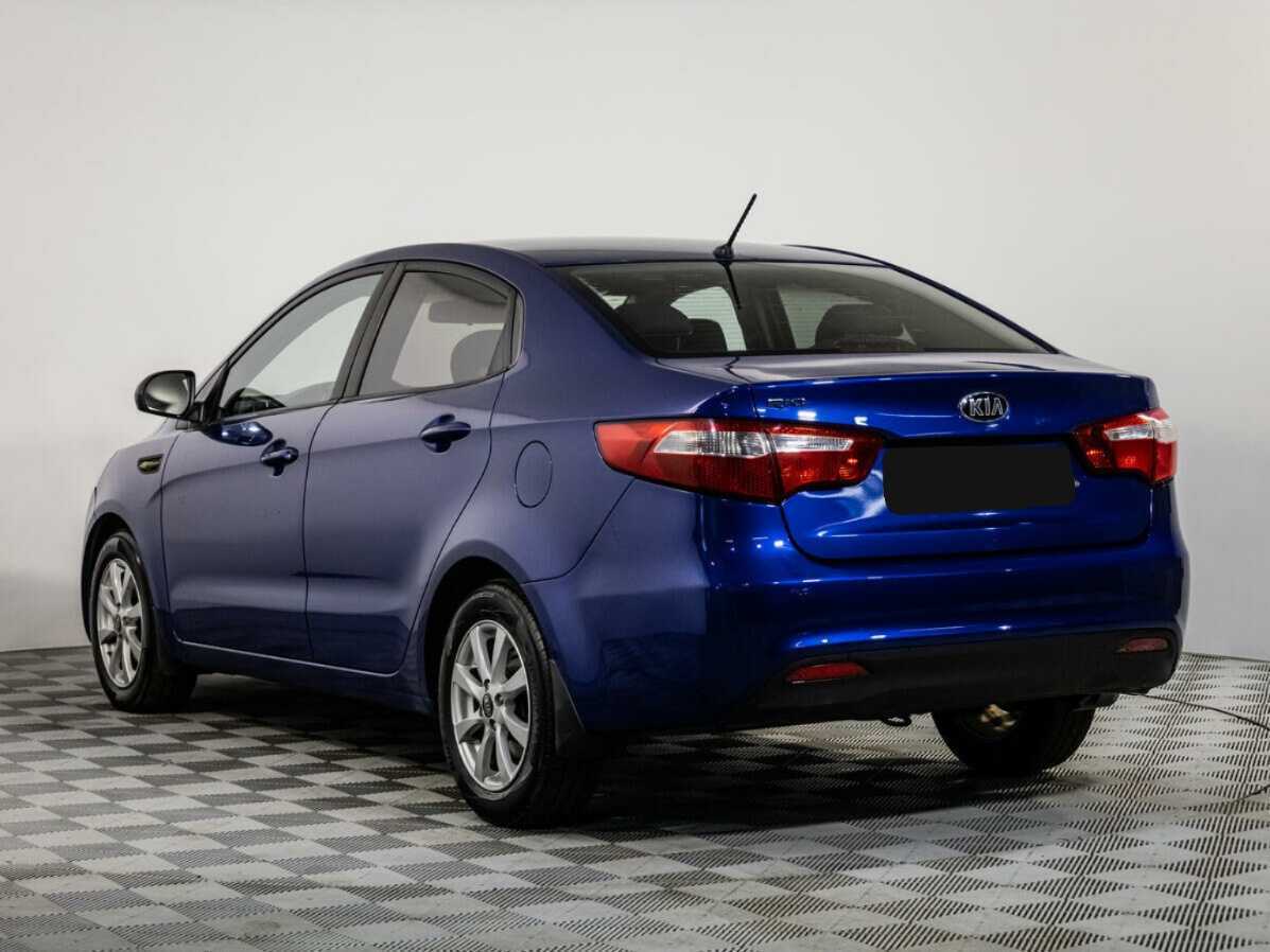 Kia Rio, 2013 Фото №6