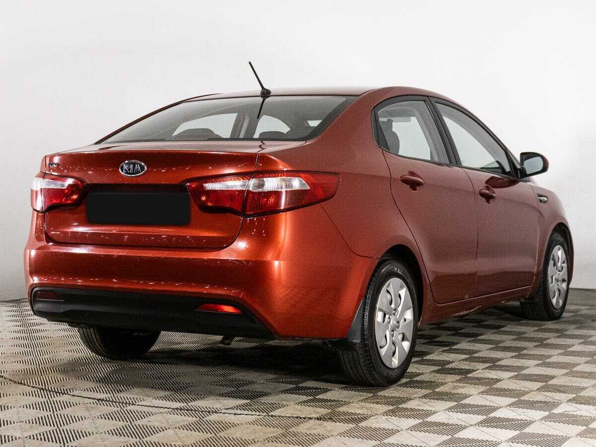 Kia Rio 5-speed, 2011 Фото №5