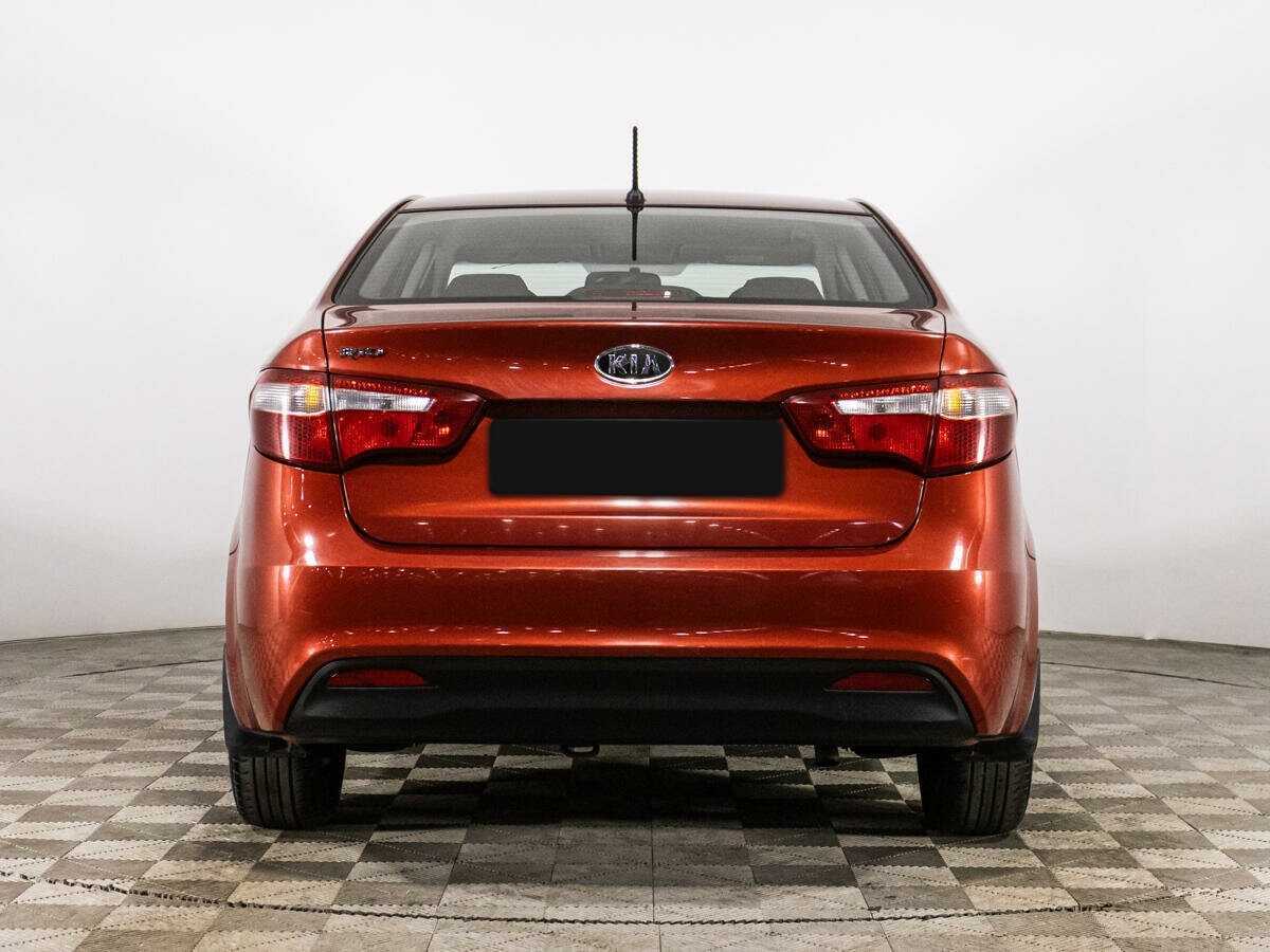 Kia Rio 5-speed, 2011 Фото №6