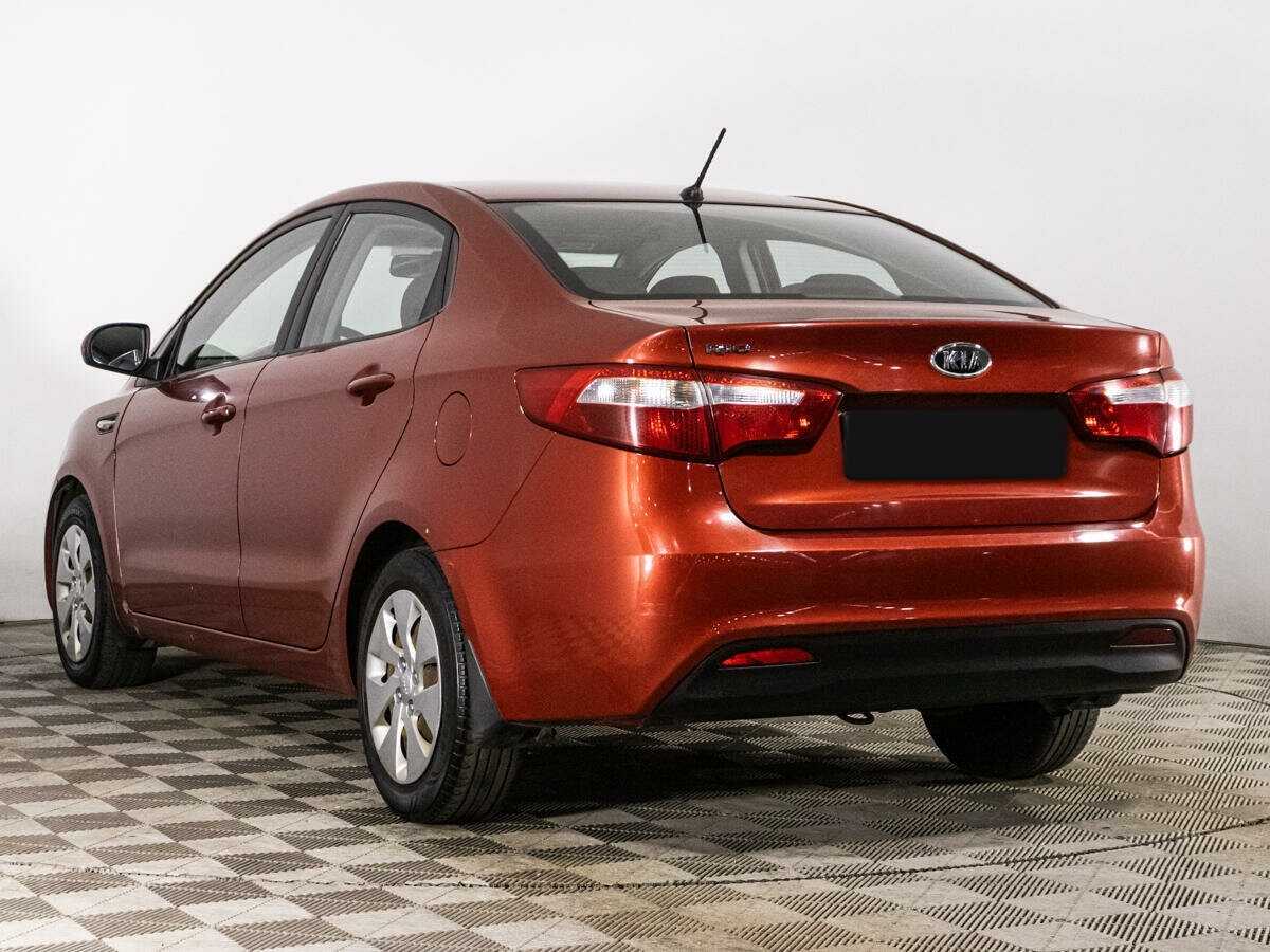 Kia Rio 5-speed, 2011 Фото №7