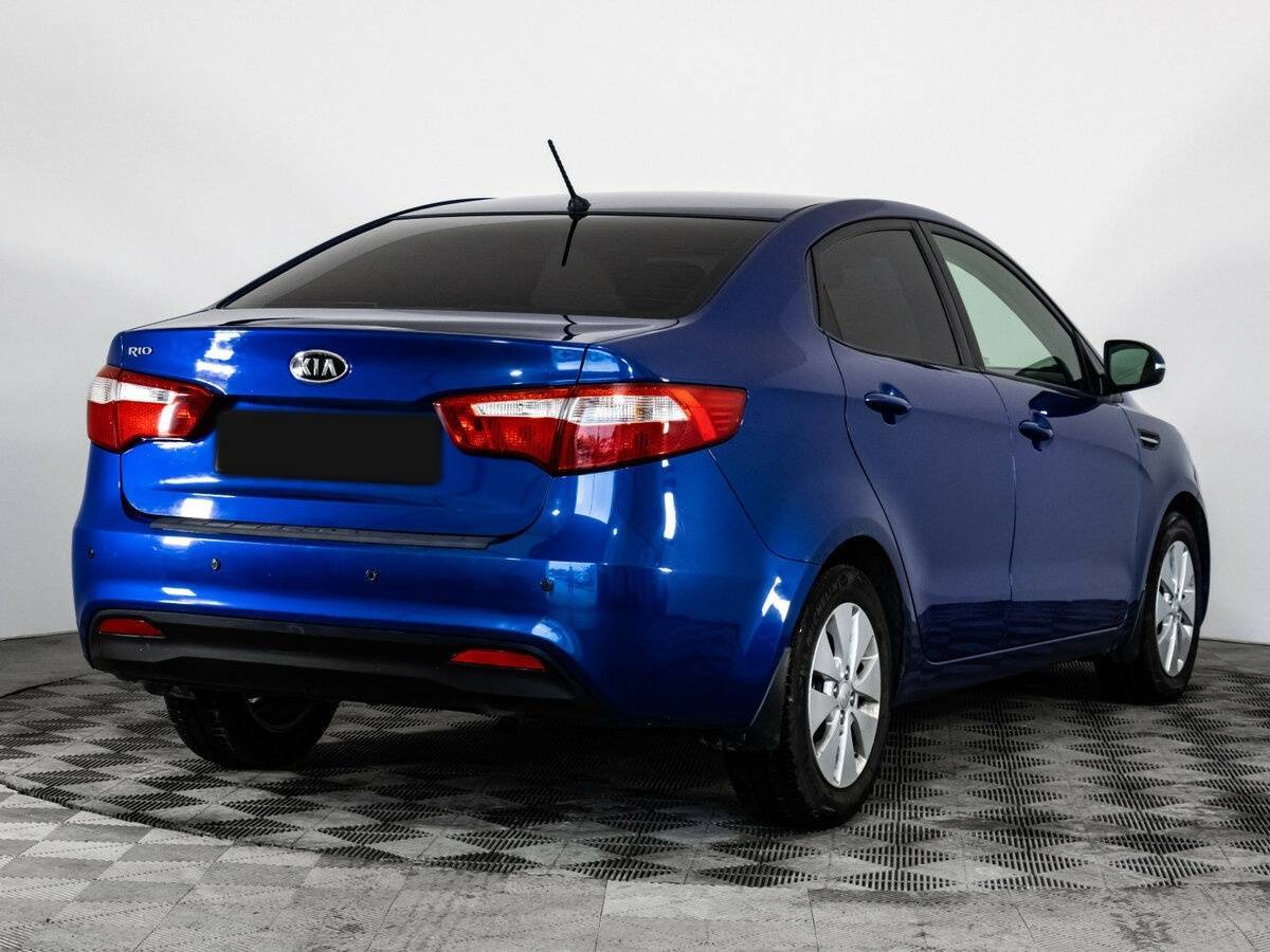 Kia Rio 5-speed, 2012 Фото №4