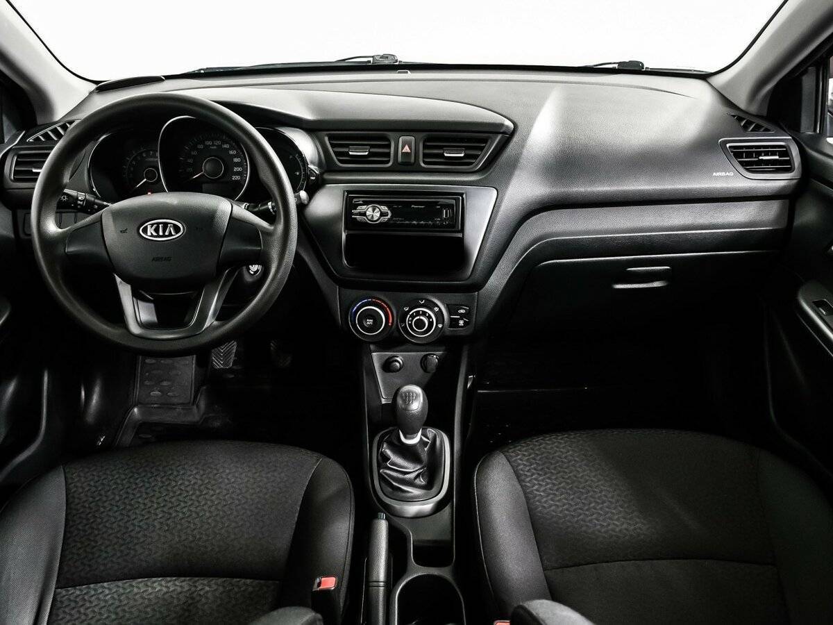 Kia Rio, 2011 Фото №11